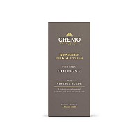 Cremo Vintage Suede Reserve Collection Cologne Spray A Combination Of White Moss Rich Amber And Smooth Suede 34 Fl Oz