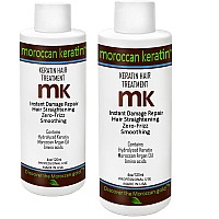 Moroccan Keratin Brazilian Keratin Hair Treatment Blowout Straightening Product Professional Grade Natural Organic Looking Resul