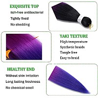 Pre Stretched Braiding Hair 30 Inch 6 Packs Professional Braids Hair Extensions High Temperature Synthetic Fiber Braid Hair Croc