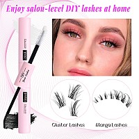 Alice Lash Bond And Seal Cluster Lashes Glue For Diy Eyelash Extensions Individual Lash Glue Super Strong Hold Nolatex Waterp