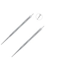 Aumeo G23 Titanium Threadless Piercing Taper 14G 16G 18G Piercing Insertion Pin Taper For Nose Lip Monroe Ear Tragus Helix Push