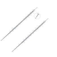 Aumeo G23 Titanium Threadless Piercing Taper 14G 16G 18G Piercing Insertion Pin Taper For Nose Lip Monroe Ear Tragus Helix Push