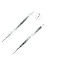 Aumeo G23 Titanium Threadless Piercing Taper 14G 16G 18G Piercing Insertion Pin Taper For Nose Lip Monroe Ear Tragus Helix Push