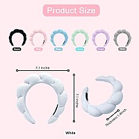 Yiwafu Spa Headband For Women Sponge Headband For Washing Face Makeup Headband Skincare Headbands For Makeup Removal Hair Ac