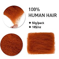 Fashion Idol Afro Kinkys Bulk Human Hair For Dreadlock Extensions Loc Repair Braiding Twist Afro Kinky Human Hair For Locs 1 Pac