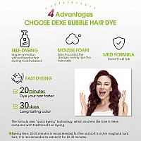 Retro Red Hair Dye Shampoodexe Retro Red Hair Shampoo For Natural Hair Temporary Instant Hair Dye Maintain For Men And Women Bl