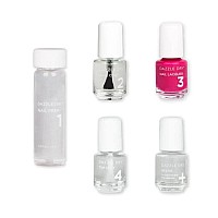 Dazzle Dry Mini Kit 4 Step System Heart Of Fire A Beautiful Bright Hot Pink Full Coverage Cream 5 Piece Kit 5 Manicures