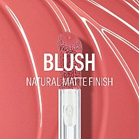 Kyda Liquid Blush Matte Tinted For Cheeks Lasting Dewy Finish High Pigment Soft Creamy Blush Blendable Lightweight Covergra