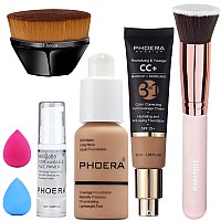 Phoera Foundation Phoera Cc Cream Color Correcting Anti Aging Hydrating Serum Spf 25 Phoera Primer Phoera Makeup Set Kabu