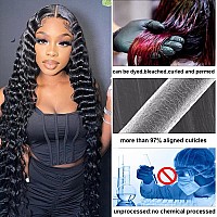 Loose Deep Wave Bundles Human Hair Bundles 12A Loose Deep Curly Bundles Human Hair Wet And Wavy Bundles Brazilian Virgin Loose D