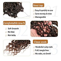 Forevery Faux Locs Crochet Hair 12 Inch Goddess Locs Crochet Hair 6Packs Prelooped Crochet Hair For Black Women Locs Crochet Hai