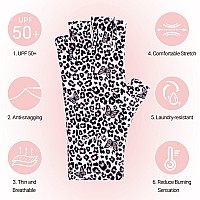 Melodysusie Uv Glove For Gel Nail Lamp Professional Upf50 Uv Protection Gloves For Manicures