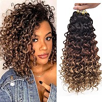 Gogo Curl Crochet Hair For Women Water Wave Curly Crochet Hair Wavy Human Hair Deep Wave Beach Curl Crochet Synthetic Hair Exten