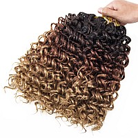 Gogo Curl Crochet Hair For Women Water Wave Curly Crochet Hair Wavy Human Hair Deep Wave Beach Curl Crochet Synthetic Hair Exten