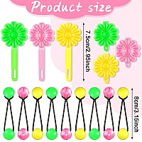 72 Pcs Hair Accessories Set Selfhinge Barrettes Balls Bows Flowers And Plastic Clips For Girls Baby And Toddler In Yell