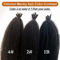 Springy Afro Twist Hair Color 2 Darke Brown Kinky Braiding Hair Extensions For Passion Twist Hair 2 Spring Twist Hair For Soft