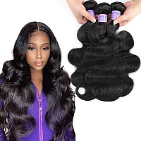 Udesire 12A Grade Body Wave Bundles 20 22 22Inch Body Wave Human Hair Bundles Body Wave Hair 3 Bundles 100 Unprocessed Brazilia