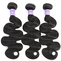 Udesire 12A Grade Body Wave Bundles 20 22 22Inch Body Wave Human Hair Bundles Body Wave Hair 3 Bundles 100 Unprocessed Brazilia