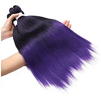 Purple Braiding Hair Pre Stretched 24 Inch 3 Packs Braiding Hair Soft Yaki Texture No Itch Hot Water Setting Synthetic Hair Ex