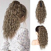 Seikea 18 Ponytail Extension Claw Pt002 Tia Long Multi Layered Hair Fluffythick Wavy Curly Clip In Hair Extensions Ponytail Na