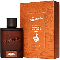 Dr Squatch Fireside Bourbon Cologne Natural Cedarwood Clove And Patchouli Fragrance Inspired By Wood Barrel Bourbon Bar Soa