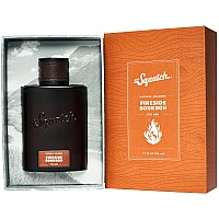 Dr Squatch Fireside Bourbon Cologne Natural Cedarwood Clove And Patchouli Fragrance Inspired By Wood Barrel Bourbon Bar Soa