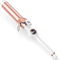 Weeyum 1 12 Inch Curling Iron Large Barrel Curling Wand For Hair Ceramic Tourmaline Hair Curling Iron Double Voltage100240V