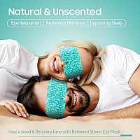 Behoomi 30Packs Steam Eye Mask Heated Eye Mask Warm Compress For Eyes Self Heating Disposable Eye Masks Sleep Mask For Home