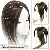 Aimeolyn Hair Toppers For Women Real Human Hairhair Toppers For Women No Bangs Top Hair Extensions Hair Pieces For Thinning Hai