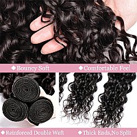 Brazilian Deep Wave Bundles Human Hair 1 Bundles 12A Water Wave Bundles 100 Unprocessed Virgin Human Hair Wet And Wavy Bundles