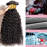 Brazilian Deep Wave Bundles Human Hair 1 Bundles 12A Water Wave Bundles 100 Unprocessed Virgin Human Hair Wet And Wavy Bundles