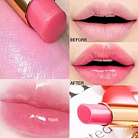 Bingbrush 2 Pcs Strawberry Color Changing Lipstick Queenph Mood Long Lasting Labiales Lip Gloss Lip Balm Tinted Magic Lip Stain