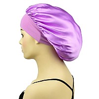 Satin Bonnet Hair Bonnet Silk Bonnet for Sleeping Curly Hair Satin Sleep Caps for Women Large Satin Bonnet Night Sleep Caps