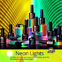 Ur Sugar Neon Gel Nail Polish Set 12 Colors Hot Pink Orange Yellow Green Blue Red Purple Neon Pastel Color Spring Summer Nail P