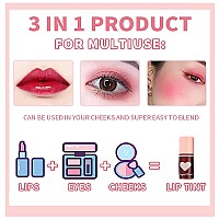 6 Colors Lip Tint Stain Setkorean Lip Gloss Lip Tint Stain Mini Liquid Lipstick Multiuse Lip And Cheek Tint Long Lasting Nons