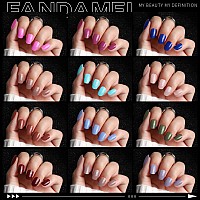 Fandamei Press On Nails Short 24 Packs 576Pcs Small Short Round Press On Nails 24 Glossy Color Small Fake Nails Glue On Nails