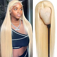 Mstoxic 613 Hd Lace Frontal Wig 13X4 Blonde Straight Lace Front Wigs Human Hair Wigs 10A Brazilian 613 Lace Front Wig Human Hair