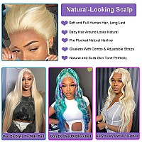 Mstoxic 613 Hd Lace Frontal Wig 13X4 Blonde Straight Lace Front Wigs Human Hair Wigs 10A Brazilian 613 Lace Front Wig Human Hair