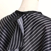 Borogo Hair Styling Cape 50 X 60 Black Stripes