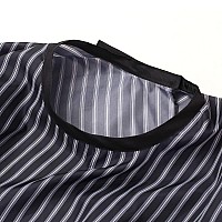 Borogo Hair Styling Cape 50 X 60 Black Stripes