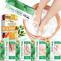 Nbc Beautilab Pedicure Kit Foot Soak Set Bubble Salt Sugar Scrub Massage Mask Massage Lotion In A Box 4 Step Foot Spa Kit F