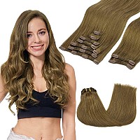 Goo Goo Clip In Hair Extensions Real Human Hair Remy Human Hair Extensions Clip Ins For Women Natural Human Hair 22Inch 150G