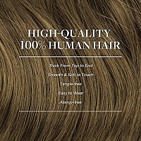 Goo Goo Clip In Hair Extensions Real Human Hair Remy Human Hair Extensions Clip Ins For Women Natural Human Hair 22Inch 150G