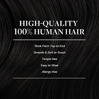 Goo Goo Clip In Hair Extensions Real Human Hair Remy Human Hair Extensions Clip Ins For Women Natural Human Hair 22Inch 150G