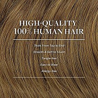 Goo Goo Clip In Hair Extensions Real Human Hair Remy Human Hair Extensions Clip Ins For Women Natural Human Hair 14Inch 150G