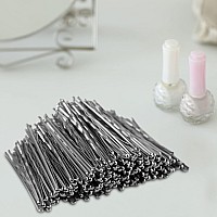 Large Silver Bobby Pins For Women Girls Gray Hair 240Pcs 275 Jumbo Bobby Pins Long Gray Hair Pins With Box