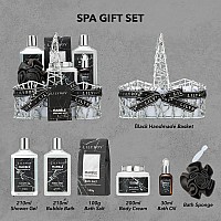 Lily Roy Spa Gift Baskets Set For Men And Women Bath Gift Basket Set Bath And Body Gift Baskets For Christmas Birthday Gifts For