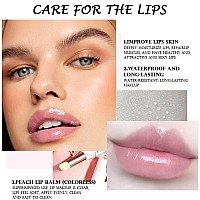 Bingbrush 2 Pcs Peaches Color Changing Lipstick Lip Balm Long Lasting Labiales Lip Gloss Tinted Magic Lip Stain Makeup Moistur