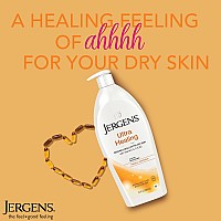 Jergens Ultra Healing Dry Skin Moisturizer Body And Hand Lotion For Dry Skin For Quick Absorption Into Extra Dry Skin With Hy