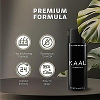 Kaal Hair Fibers Refillable Hair Powder 275G Black To Instantly Conceal Thinning Areas For Men And Women